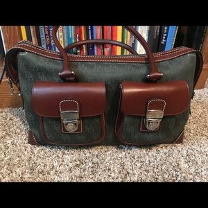 Dooney & Bourke Double Pocket Satchel